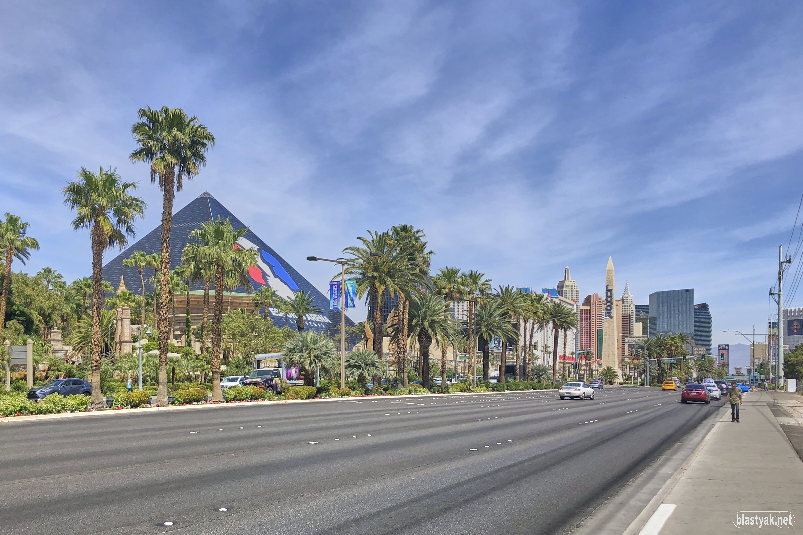 Luxor on the strip