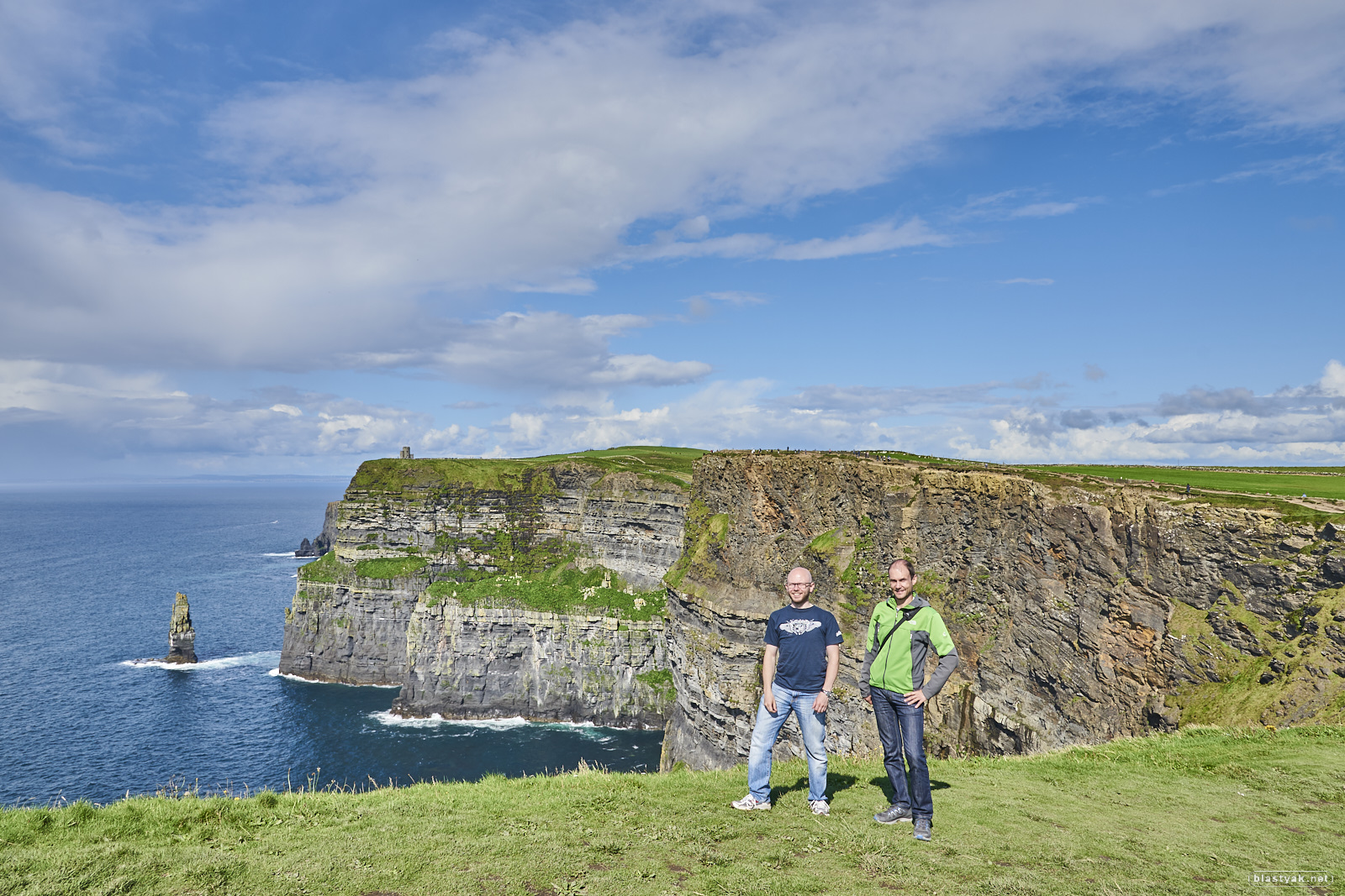 Christian, my friend and travel buddy and me