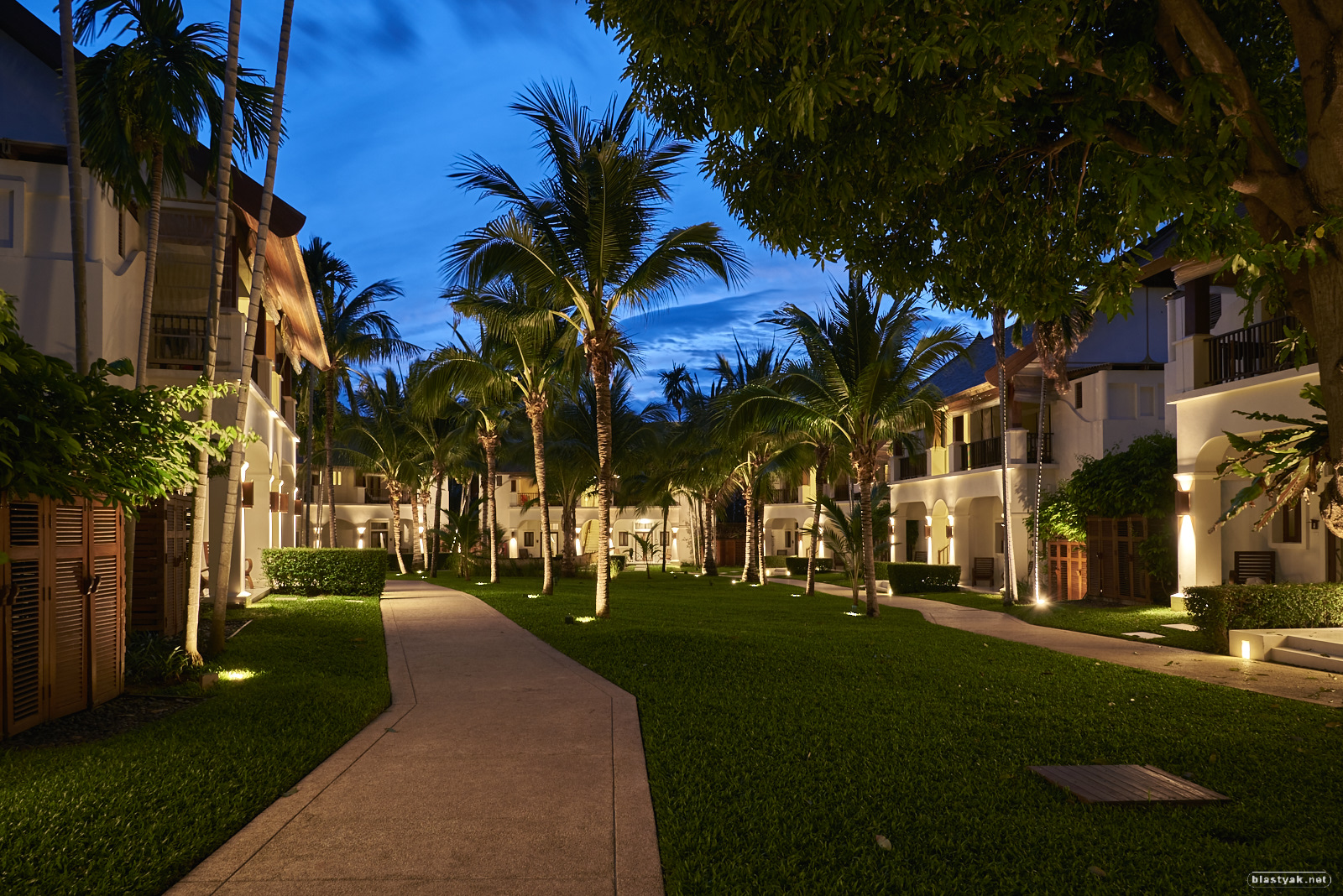 SALA Samui Ressort at sunset