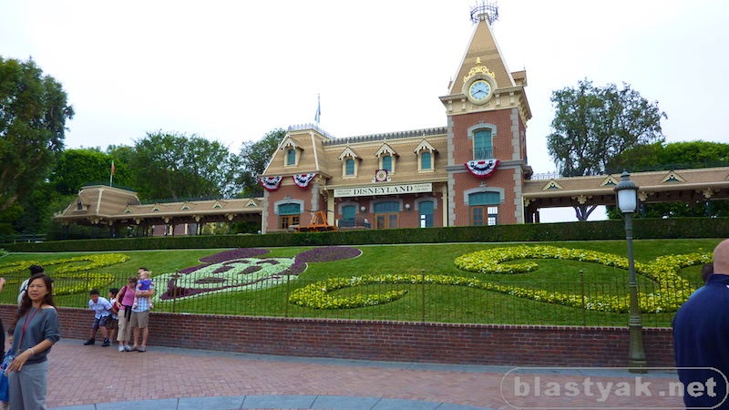 Eingangsbereich des Disney Land